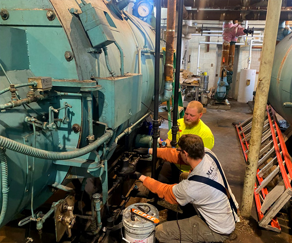 Boiler work